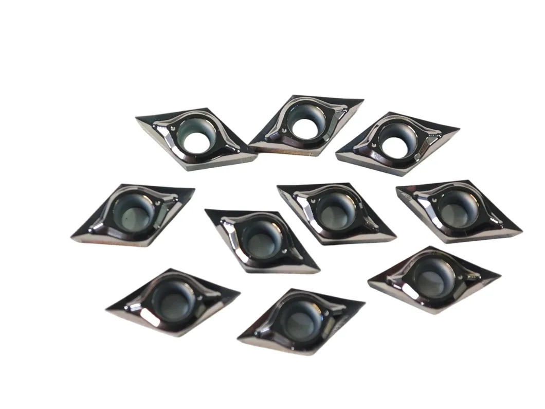 Inserções Rombicas Peças de Torneamento CNC