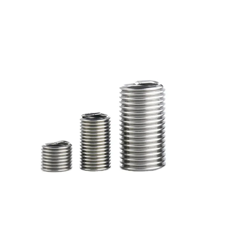 M4*0.7*3D Inserções de Rosca em Latão CNC com Superfície Estriada