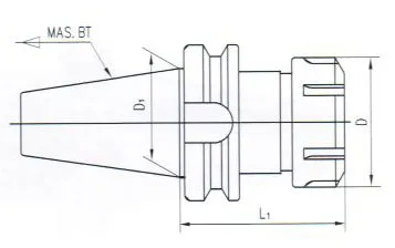 Suporte de Ferramenta de Torno CNC com Troca Rápida de Turret para Porta-Ferramenta de Collet com Haste de Fresagem Forte