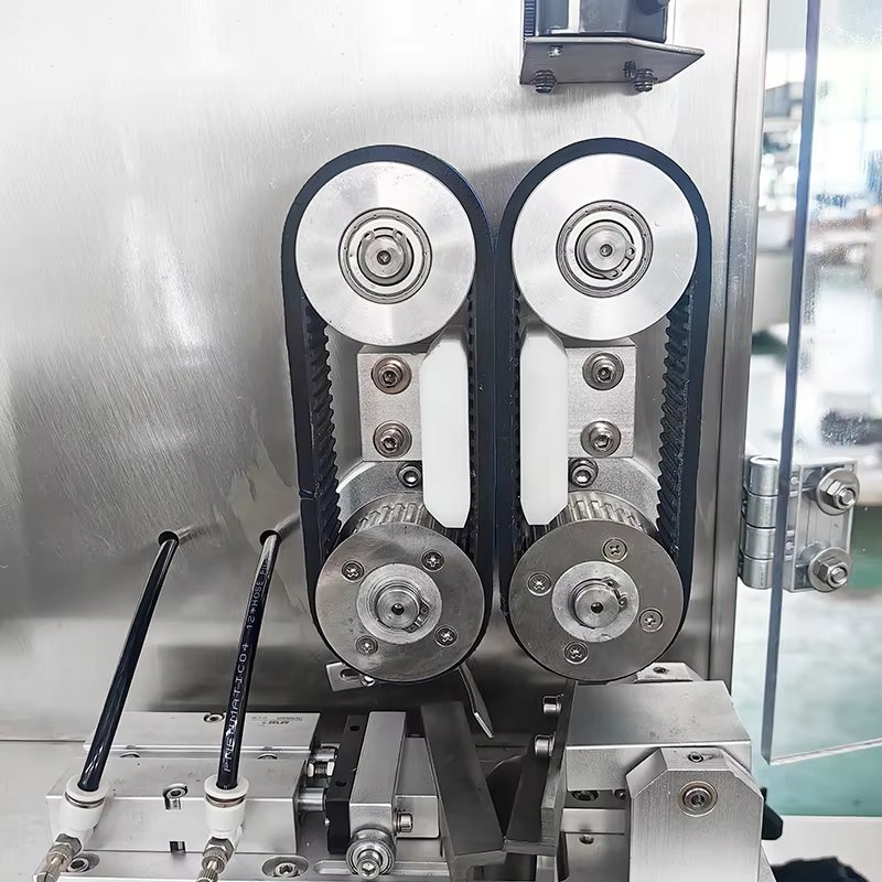 Equipamento de Inserção de Garrafa Dessecante de Velocidade Ajustável Di-200, Alimentador de Saco de Umidade para Latas de Lanches Sólidos