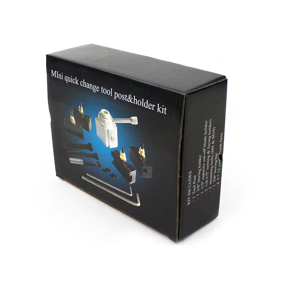 Ferramenta de Torno Mini CNC Usinada com Precisão 12 PCS Suportes de Ferramenta de Troca Rápida para Usinagem de Precisão