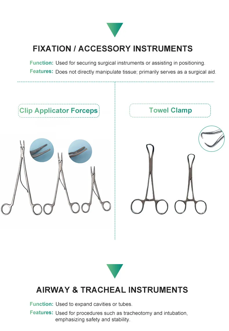 Forcep de Segurar Língua em Aço Inoxidável com Inserções de Borracha para Instrumentos Médicos Cirúrgicos