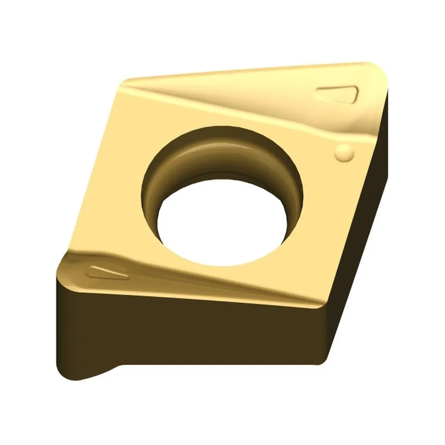 Inserto de Fresagem Frontal com Design de Afiamento Negativo para Segurança Aumentada da Aresta de Corte e Taxa de Remoção de Material Estável
