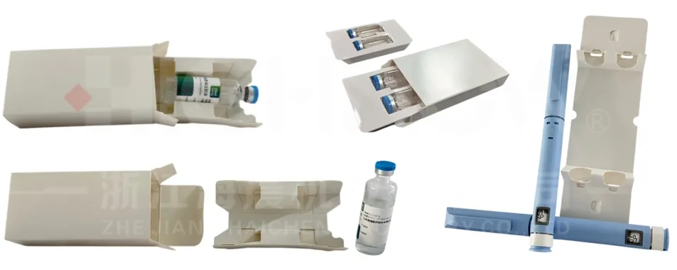 Sistema Automático de Encartonamento Eficiente para Soluções de Caixas Farmacêuticas