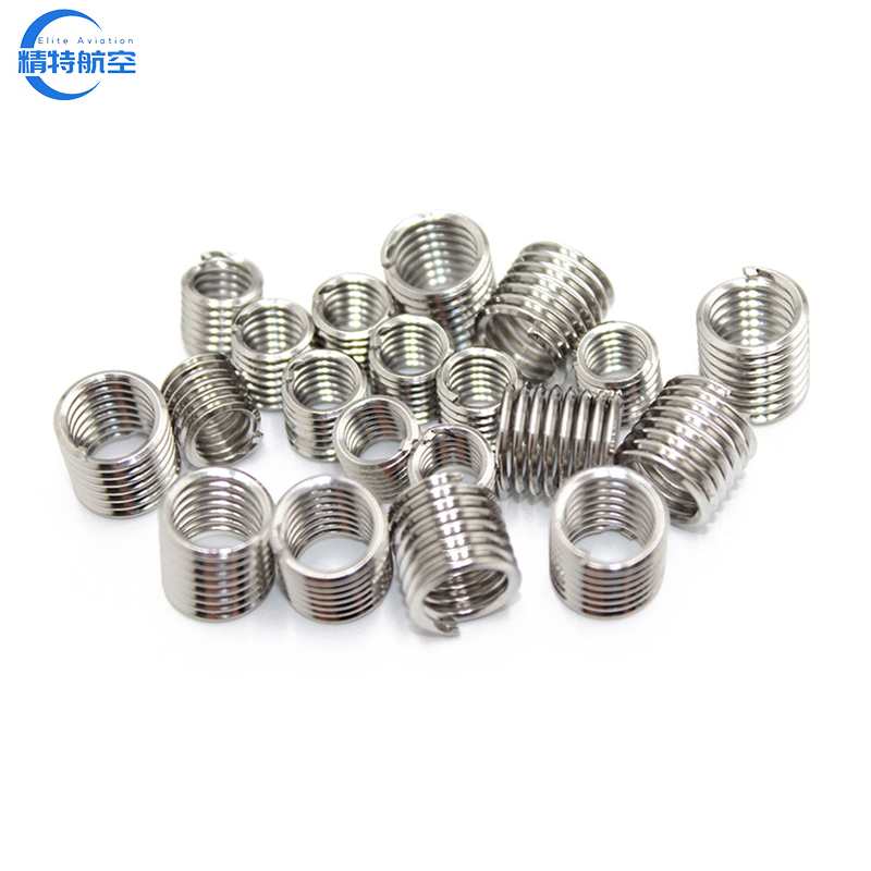 Métrica M3 Inserto de Rosca de Aço Inoxidável 304 Sem Lateral para Reparação de Rosca