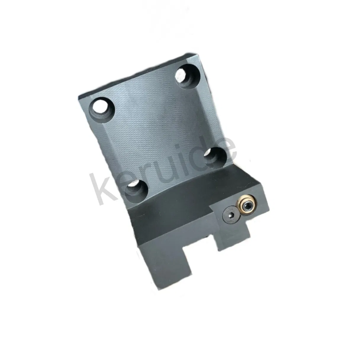 Usinagem de Peças Metálicas Não Padrão de Precisão CNC Fresagem OEM ODM Personalizado em Aço Inoxidável Ferro Cinza 5 Suportes de Ferramentas de Troca Rápida para Torno Pequeno