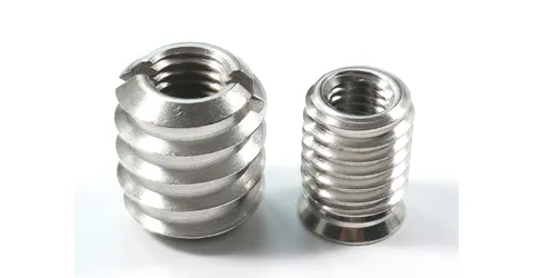 M2 M3 M4 M5 M6 M8 Bushing de Inserção Rosqueada Auto-Perfuração Acme Steel 302 Parafuso Fenda Reparação de Fio Inserto de Rosca à Esquerda em Latão