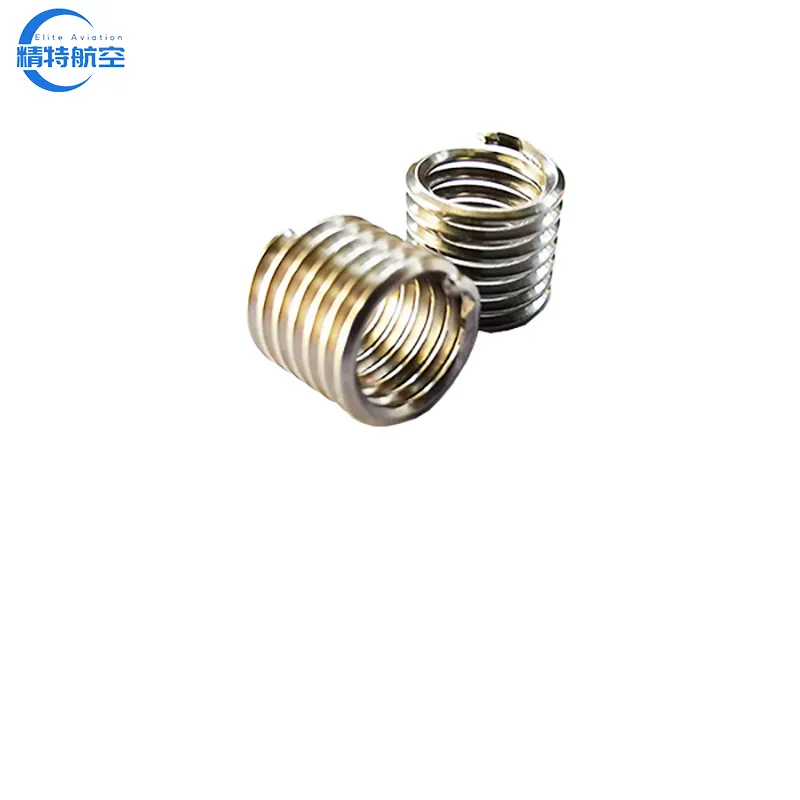Métrica M3 Inserto de Rosca de Aço Inoxidável 304 Sem Lateral para Reparação de Rosca