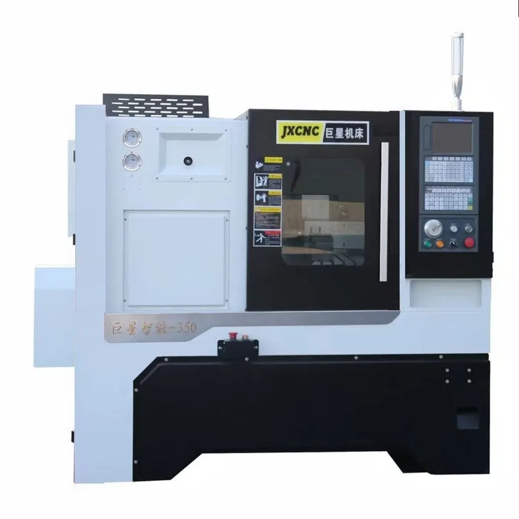 Máquina de Torneamento CNC GSK Alta Precisão Função de Fresagem Opcional