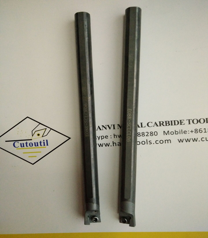 Cutoutil C07K-Sclcr06 Barra de Perfuração de Carboneto Haste de Carboneto para Ferramentas de Torneamento Interno