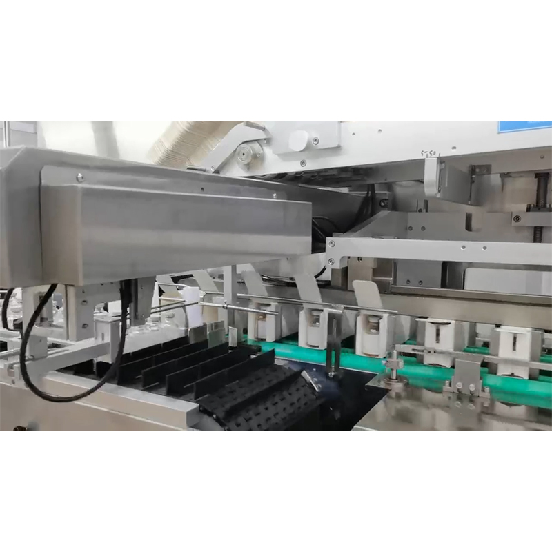 Sistema Automático de Encartonamento Eficiente para Soluções de Caixas Farmacêuticas