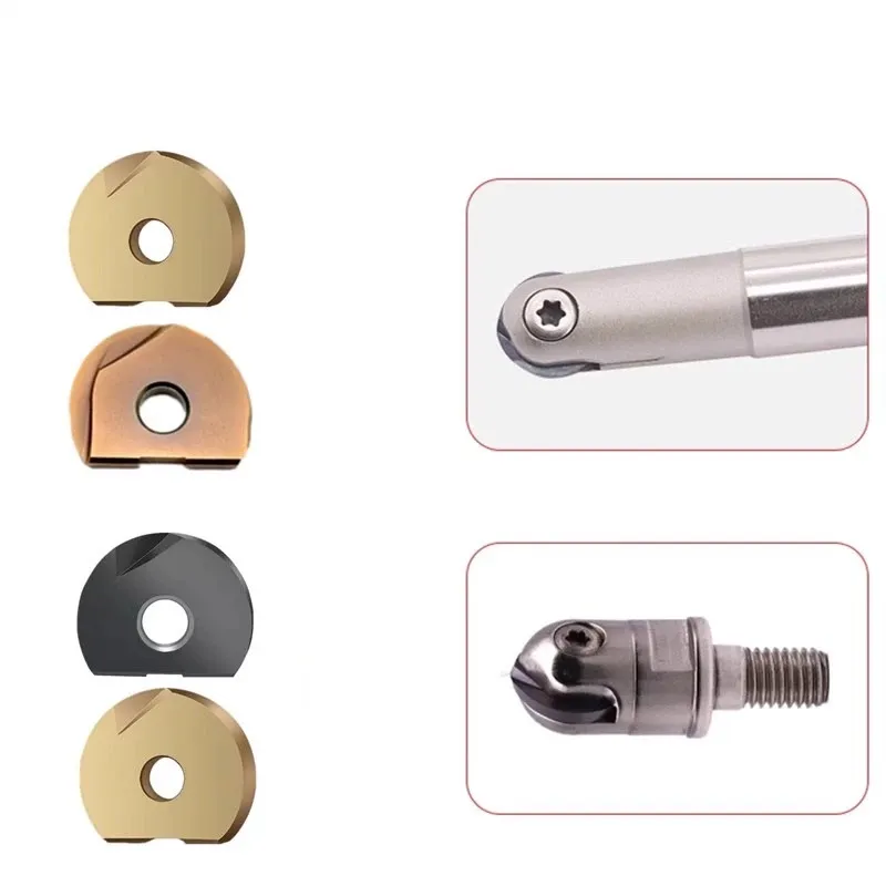 Insertos de CBN Sólidos Negativos de Torneamento CNMN090308S02020-KBN900 CNMN120412S02020-KBN900