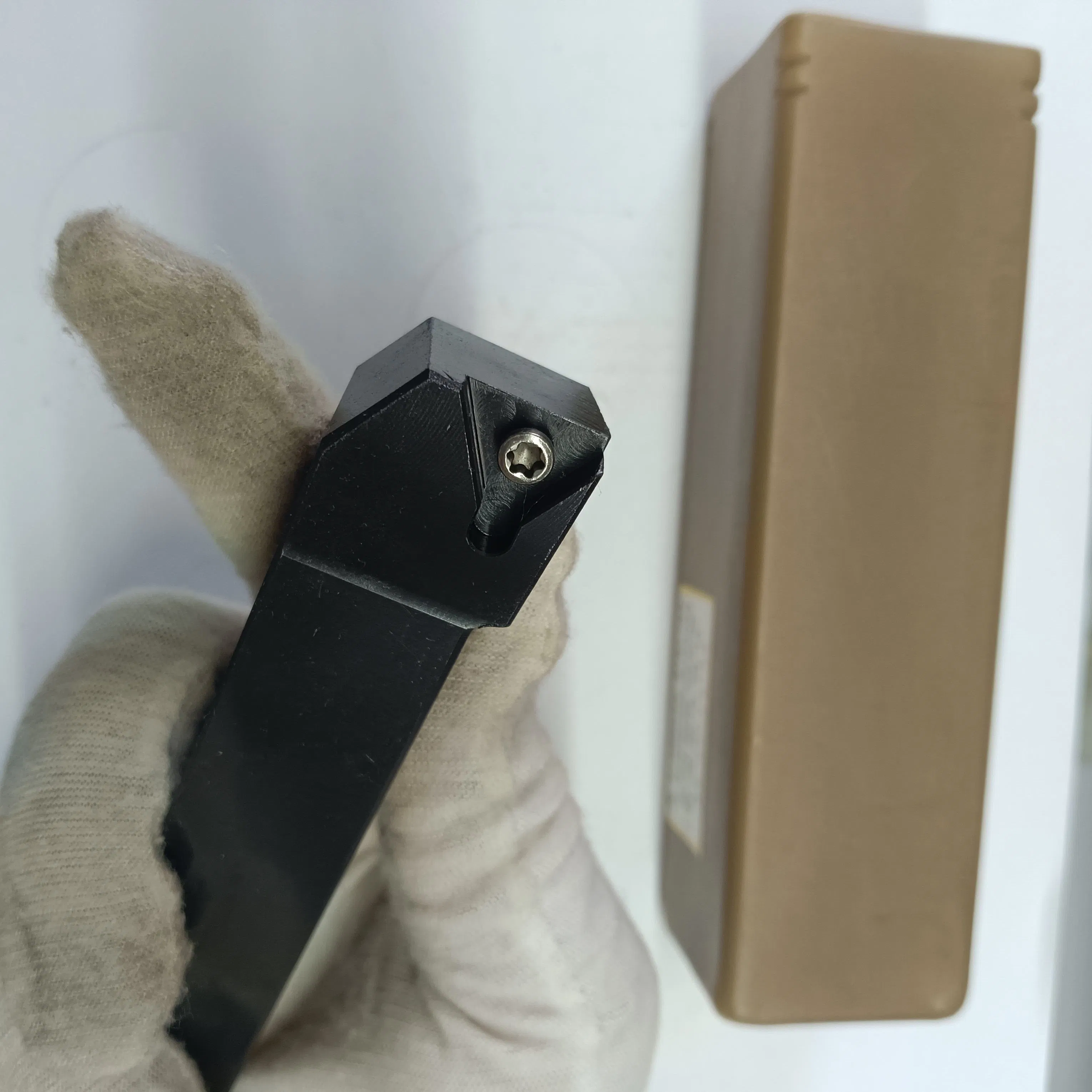 91stfcr1010e09/1616h11/2020K16 Ferramenta de Torneamento para Corte de Círculo Externo com Tipo de Parafuso CNC, Ferramenta de Desbaste, Suporte de Eixo com Cabo