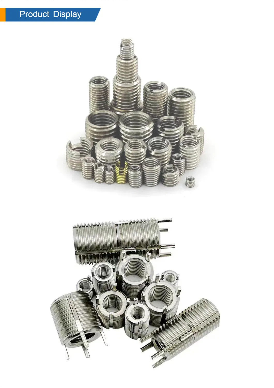 M10*1.5 Parafusos de Inserção de Fio de Titânio que Não Enferrujam para Reparo
