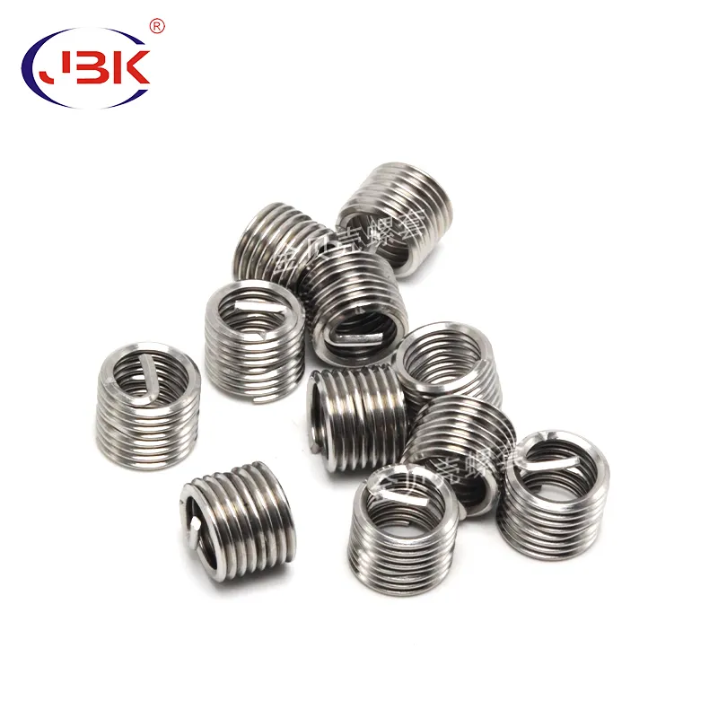 Inserções Rosqueadas em Aço Inoxidável com Fechadura de Chave e Roscas Unc 1 / 4-20