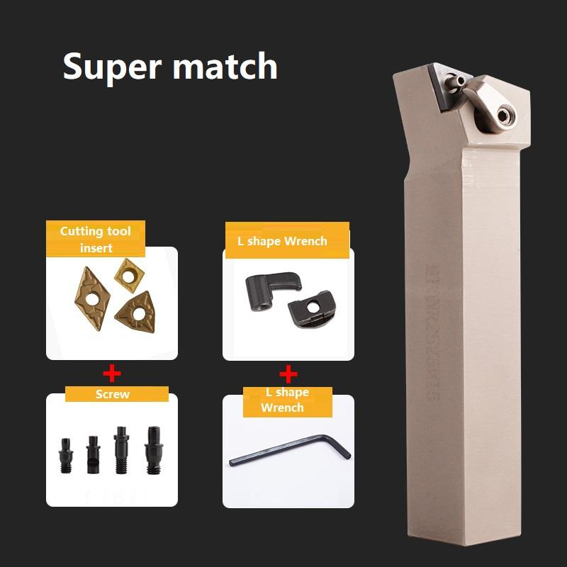 Suporte de Ferramenta de Torno CNC Scodak para Diâmetro Externo, Antivibração, Ferramenta de Corte para Torno, Suporte de Ferramenta para Torneamento de Círculo Externo