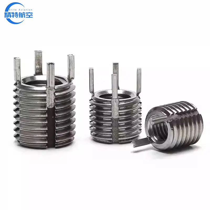 M5 M6 M8 304SUS Inserções de Rosca com Fechadura para Bush Threaded Keysert