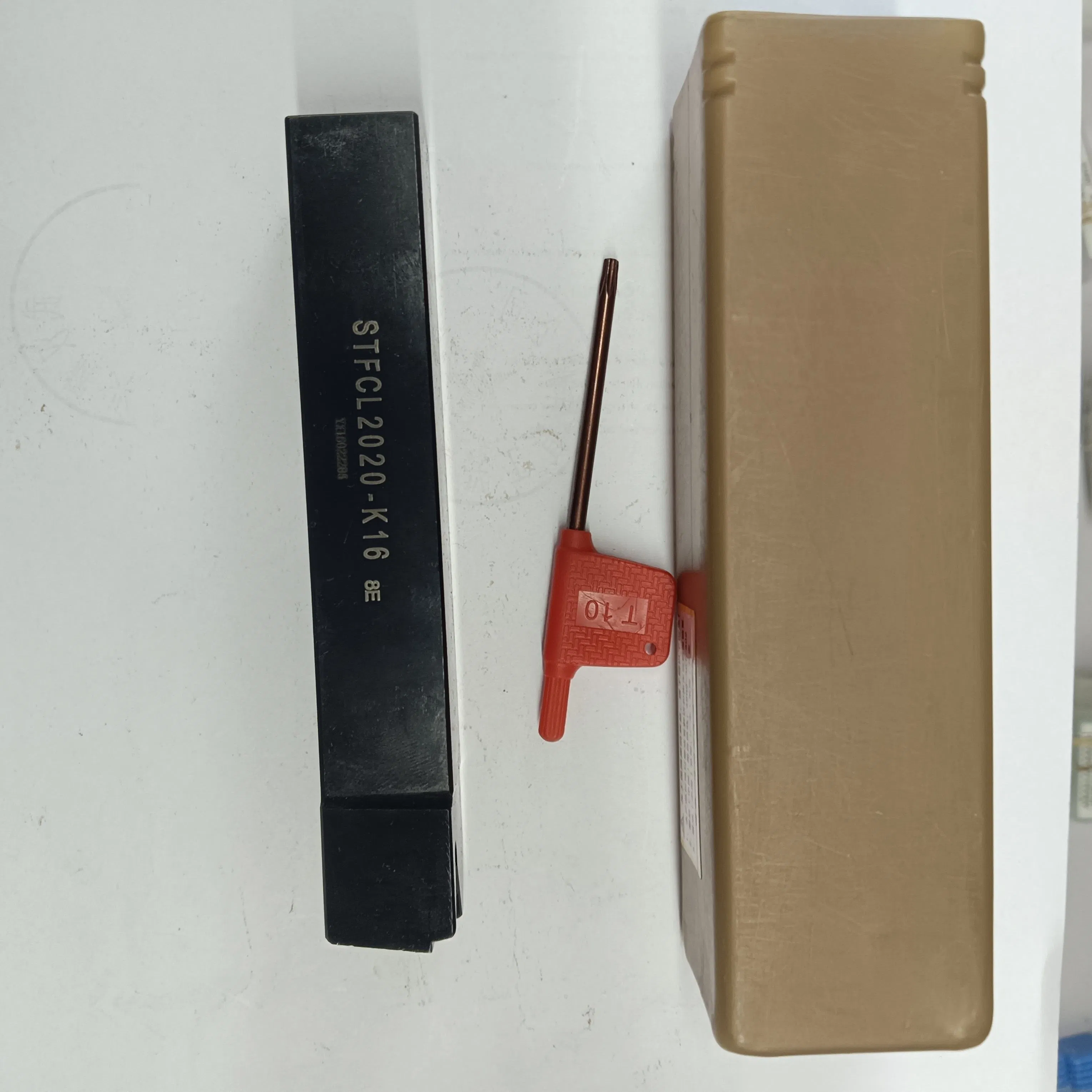 91stfcr1010e09/1616h11/2020K16 Ferramenta de Torneamento para Corte de Círculo Externo com Tipo de Parafuso CNC, Ferramenta de Desbaste, Suporte de Eixo com Cabo