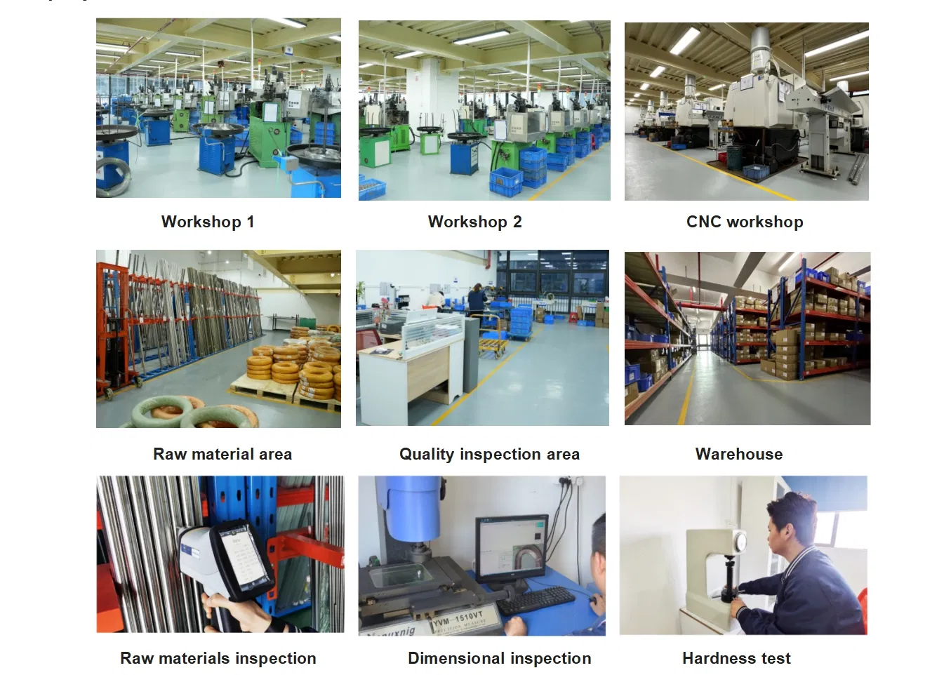 Área de Produção da Fábrica