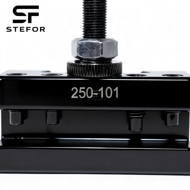Suporte de Ferramenta de Torno de Aço Liga Endurecido 250-101 OEM ODM para Torno de Bancada Americano