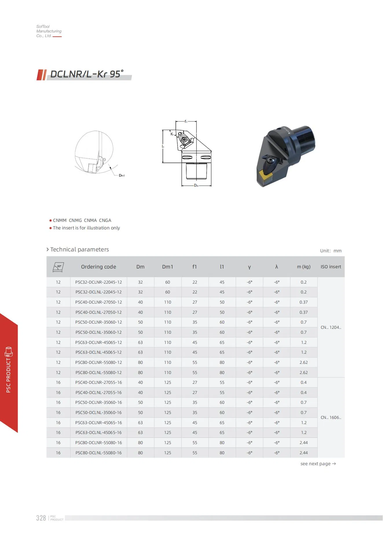 Dclnrl-Kr95 Suporte de Ferramenta de Torneamento Externo Psc para Máquina CNC