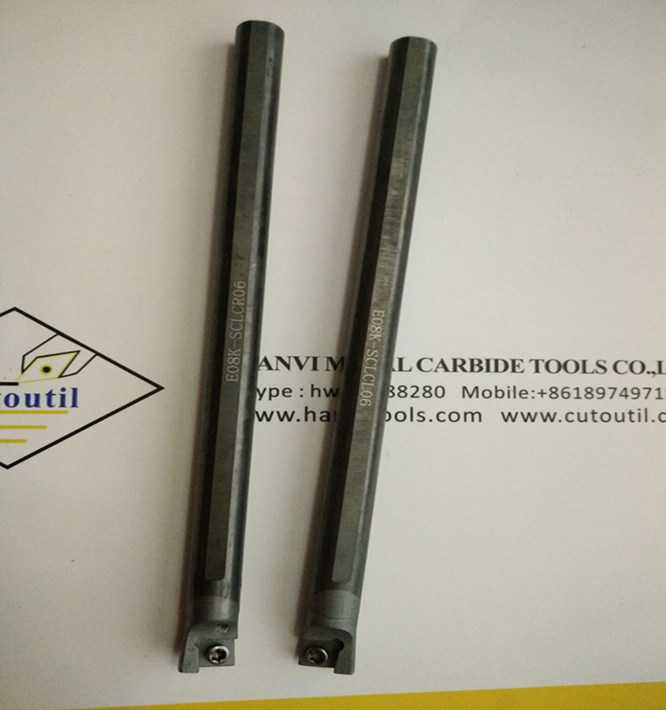 Cutoutil C07K-Sclcr06 Barra de Perfuração de Carboneto Haste de Carboneto para Ferramentas de Torneamento Interno