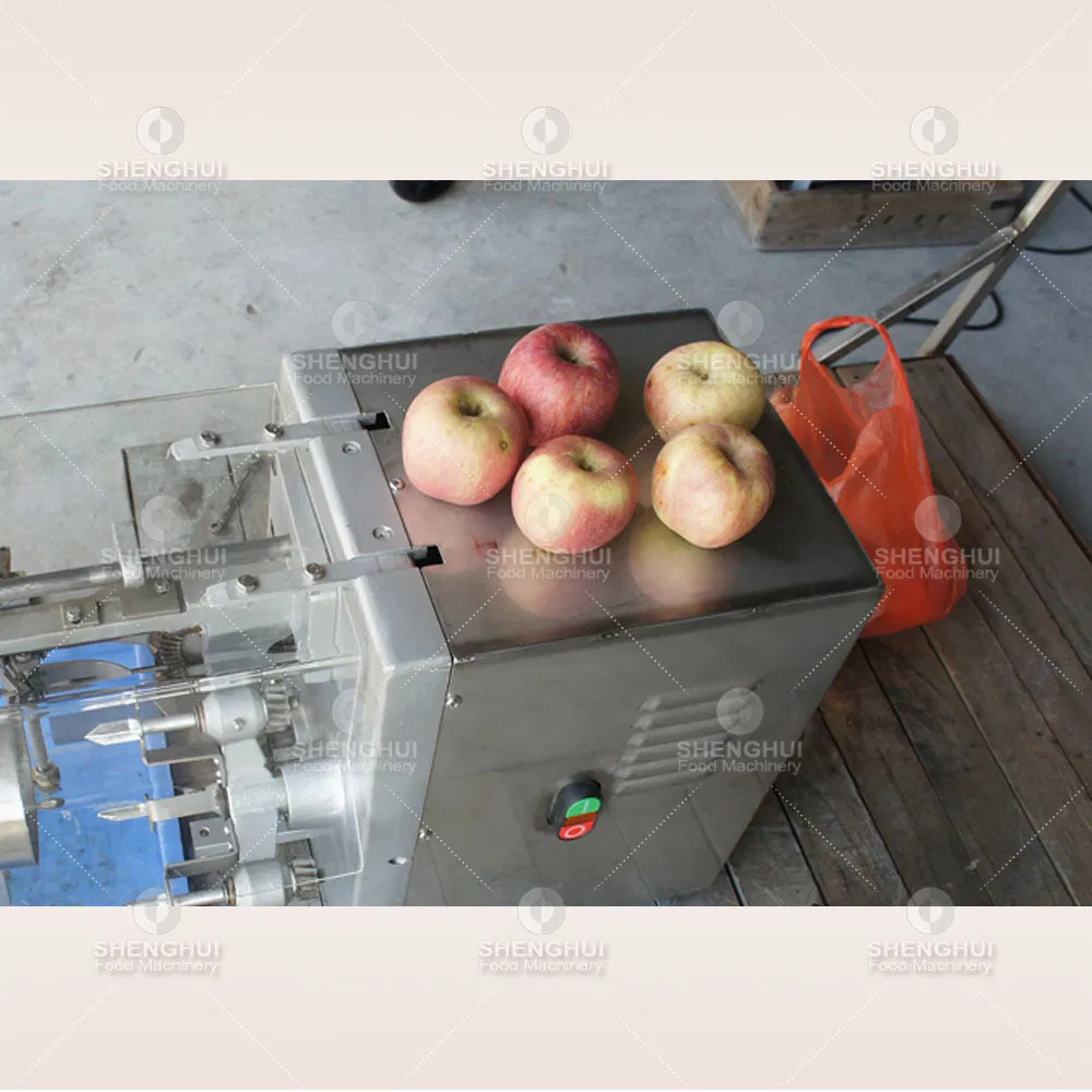 Máquina Comercial de Descascar, Coração e Cortar Frutas, Maçã e Pera, Máquinas de Separação