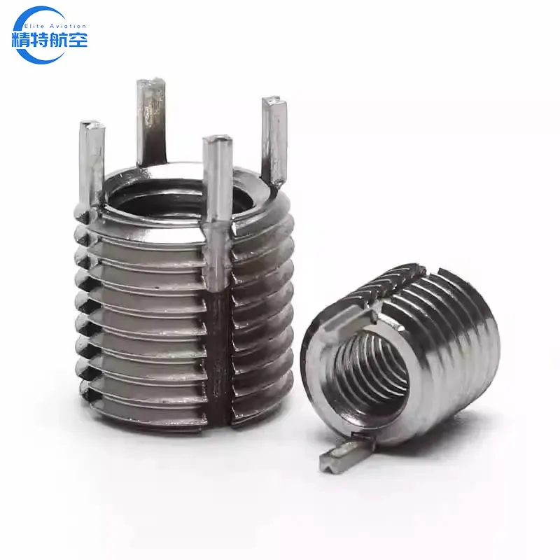 M5 M6 M8 304SUS Inserções de Rosca com Fechadura para Bush Threaded Keysert