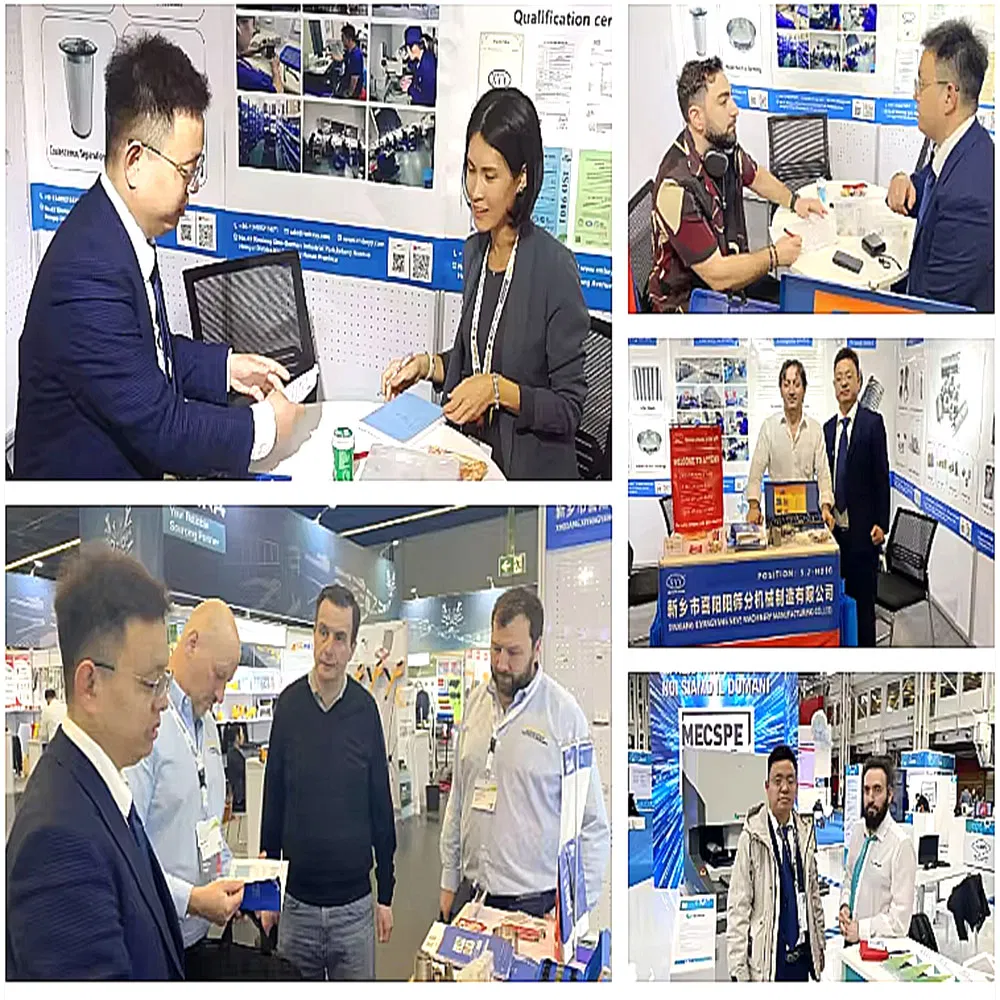 Clientes nas Exposições
