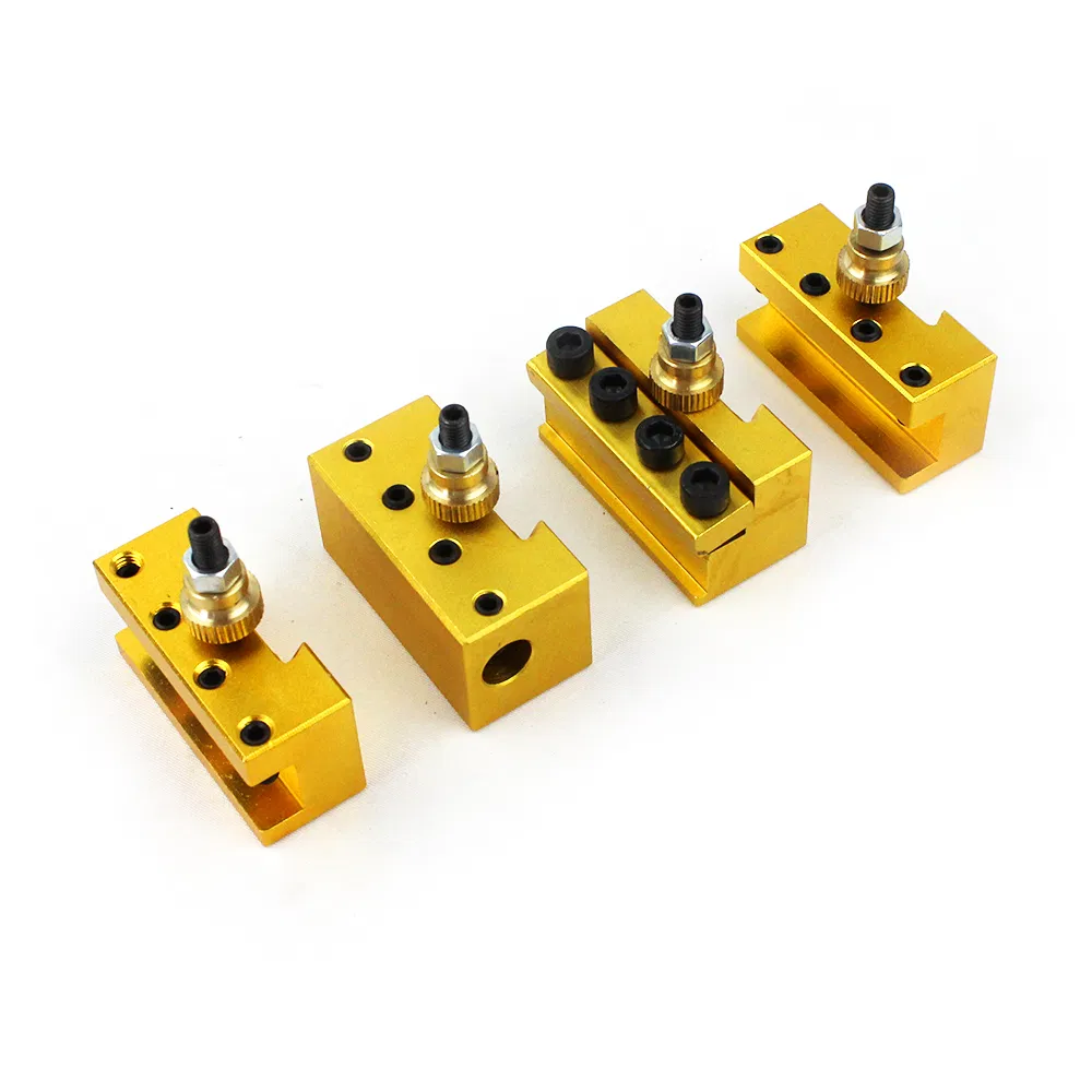 Ferramenta de Torno Mini CNC Usinada com Precisão 12 PCS Suportes de Ferramenta de Troca Rápida para Usinagem de Precisão