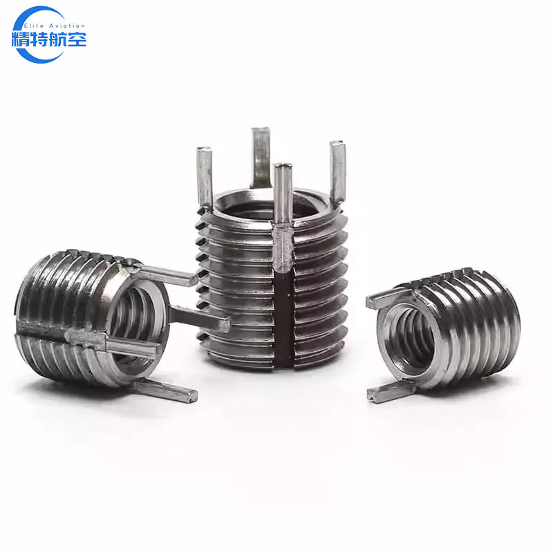 M5 M6 M8 304SUS Inserções de Rosca com Fechadura para Bush Threaded Keysert