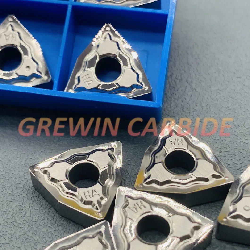 Ferramentas de Corte CNC Insertos de Torneamento Negativos Wnmg