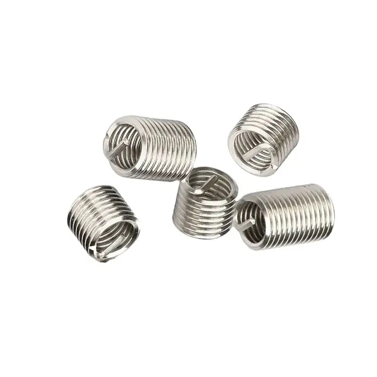 M2 M2*4*1d 1.5D 2D 304stainless Inserções de Fio Metálico de Aço com Trava