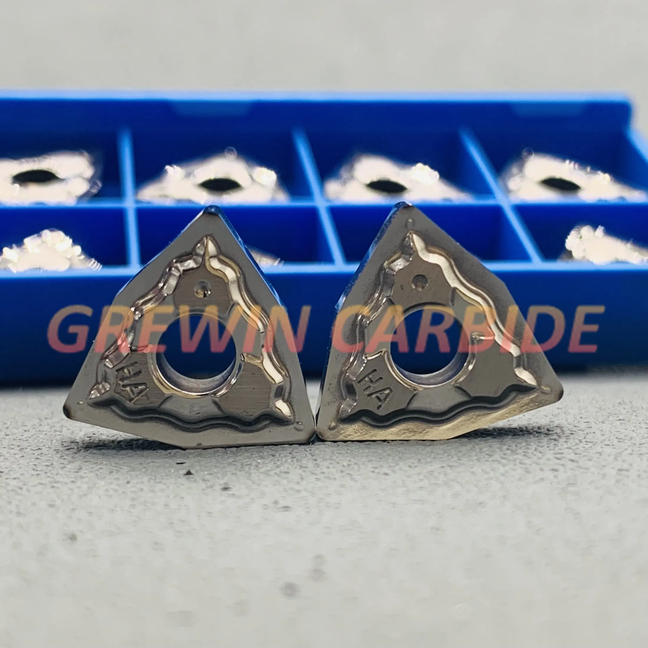 Ferramentas de Corte CNC Insertos de Torneamento Negativos Wnmg 080408-Ha-H01fob Preço de Referência: Obter Preço Mais Recente