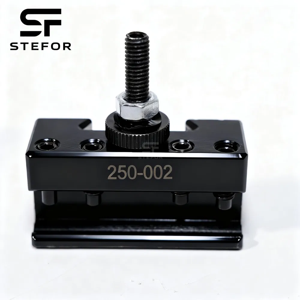 Suporte de Ferramenta de Torno de Aço Liga Endurecido 250-101 OEM ODM para Torno de Bancada Americano, Torneamento Externo e Fresagem