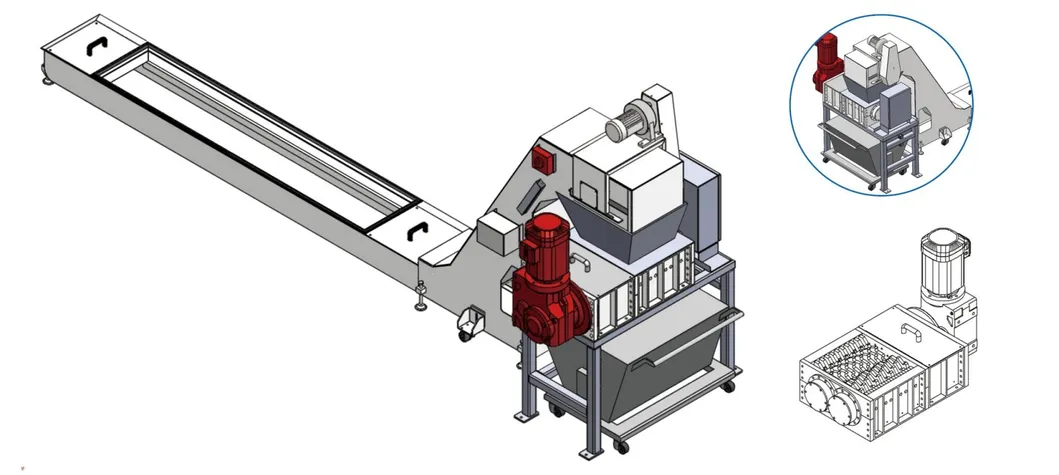 Equipamento de Destruição de Grau Industrial