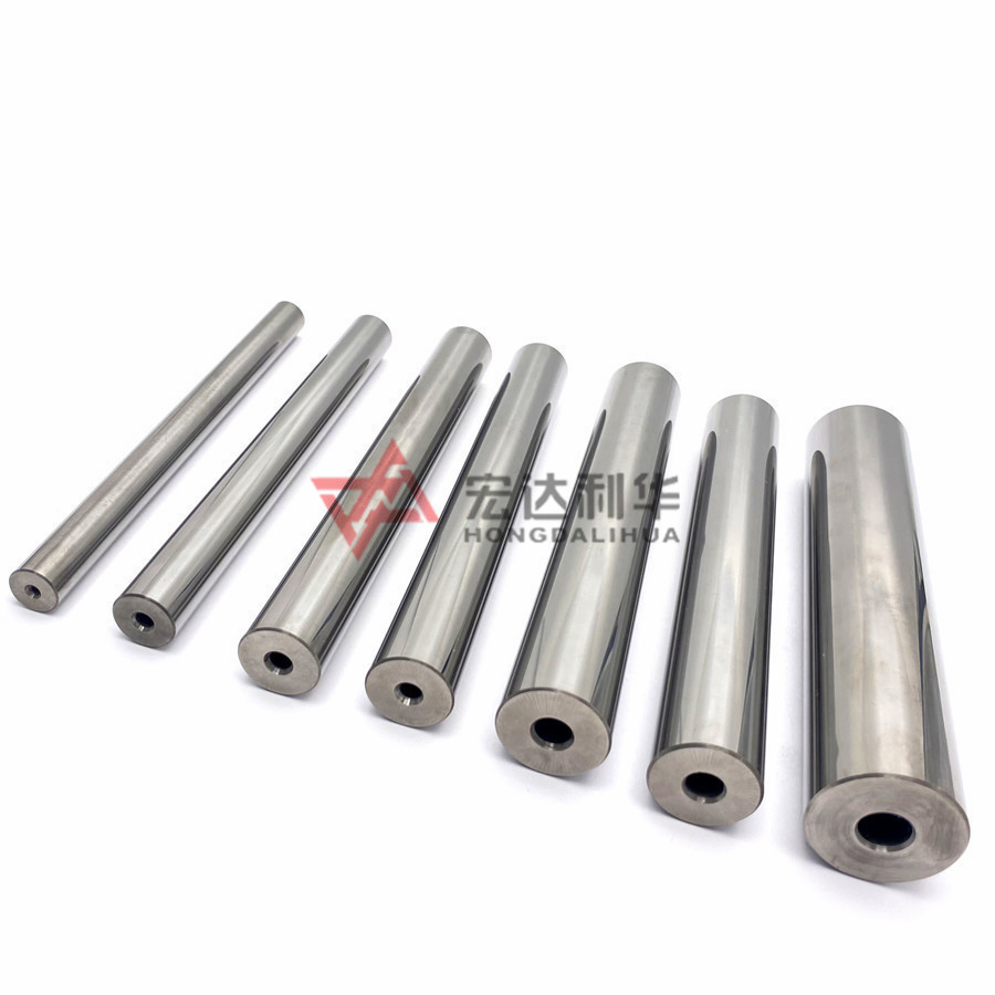 Barras de aço de tungstênio com rosca interna, cilindro de carboneto sinterizado, barra de perfuração para máquina de fresagem