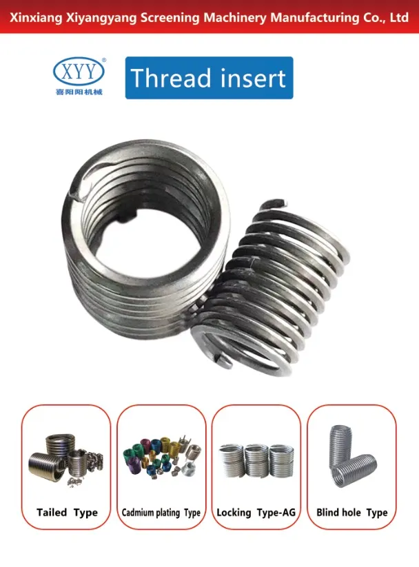 Fabricante 1/6screw Inserto Tangless para Roscas de Fio M8*1.25