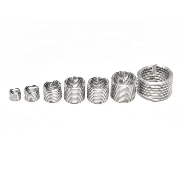 Durável M5*0.8-2D Bobinas de Inserto de Fio de Aço Inoxidável Industrial 304 Material