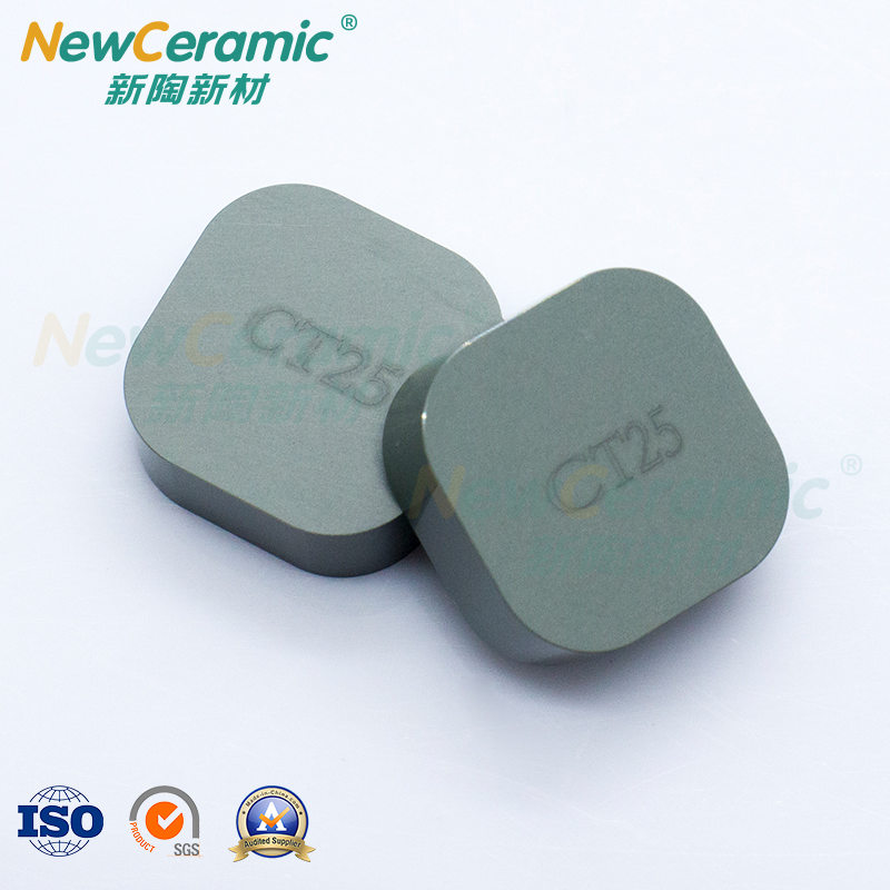 Inserto de Diamante 80 Grau Negativo Cerâmico com Bigodes para Torneamento