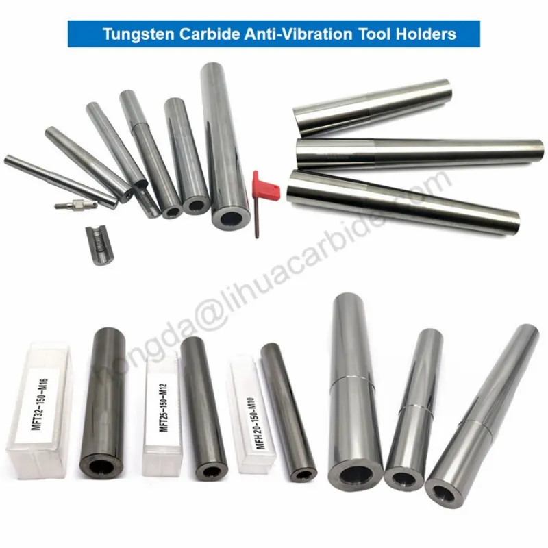 Barra de Perfuração de Carboneto de Tungstênio Antivibração Yg8 Suporte de Ferramenta Antichoque