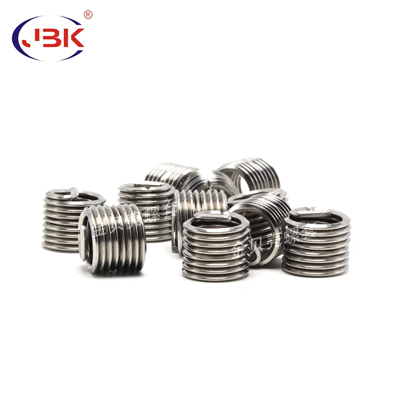 Inserções Rosqueadas em Aço Inoxidável com Fechadura de Chave e Roscas Unc 1 / 4-20