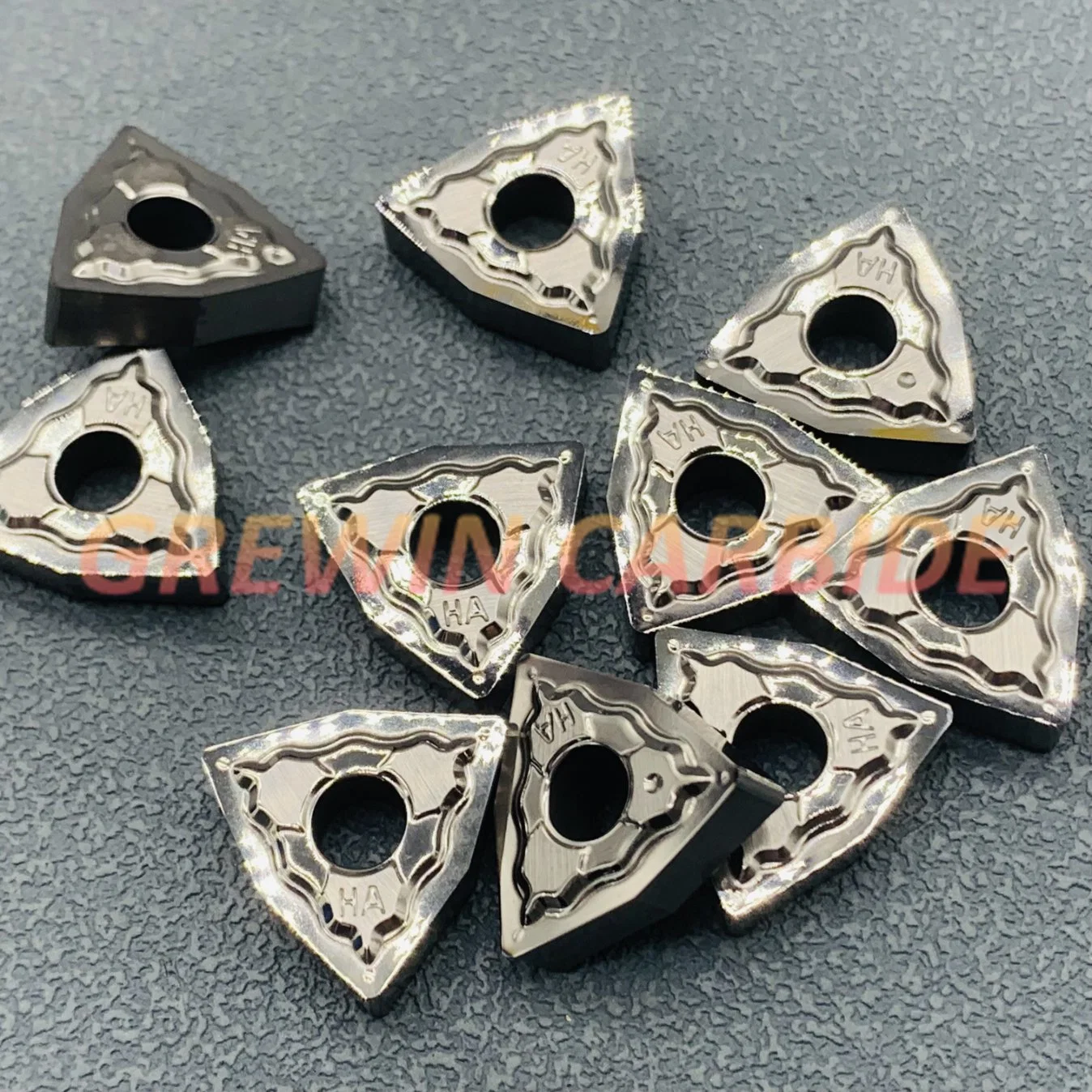 Ferramentas de Corte CNC Insertos de Torneamento Negativos Wnmg 080408-Ha-H01fob Preço de Referência: Obter Preço Mais Recente