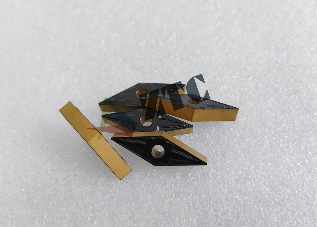 Inserts de Tungstênio Carbureto Negativo da Série Vnmg de Alta Qualidade para Usinagem de Metais