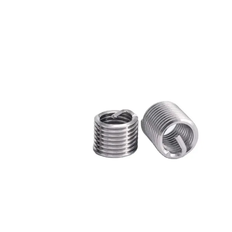 M2 M2*4*1d 1.5D 2D 304stainless Inserções de Fio Metálico de Aço com Trava