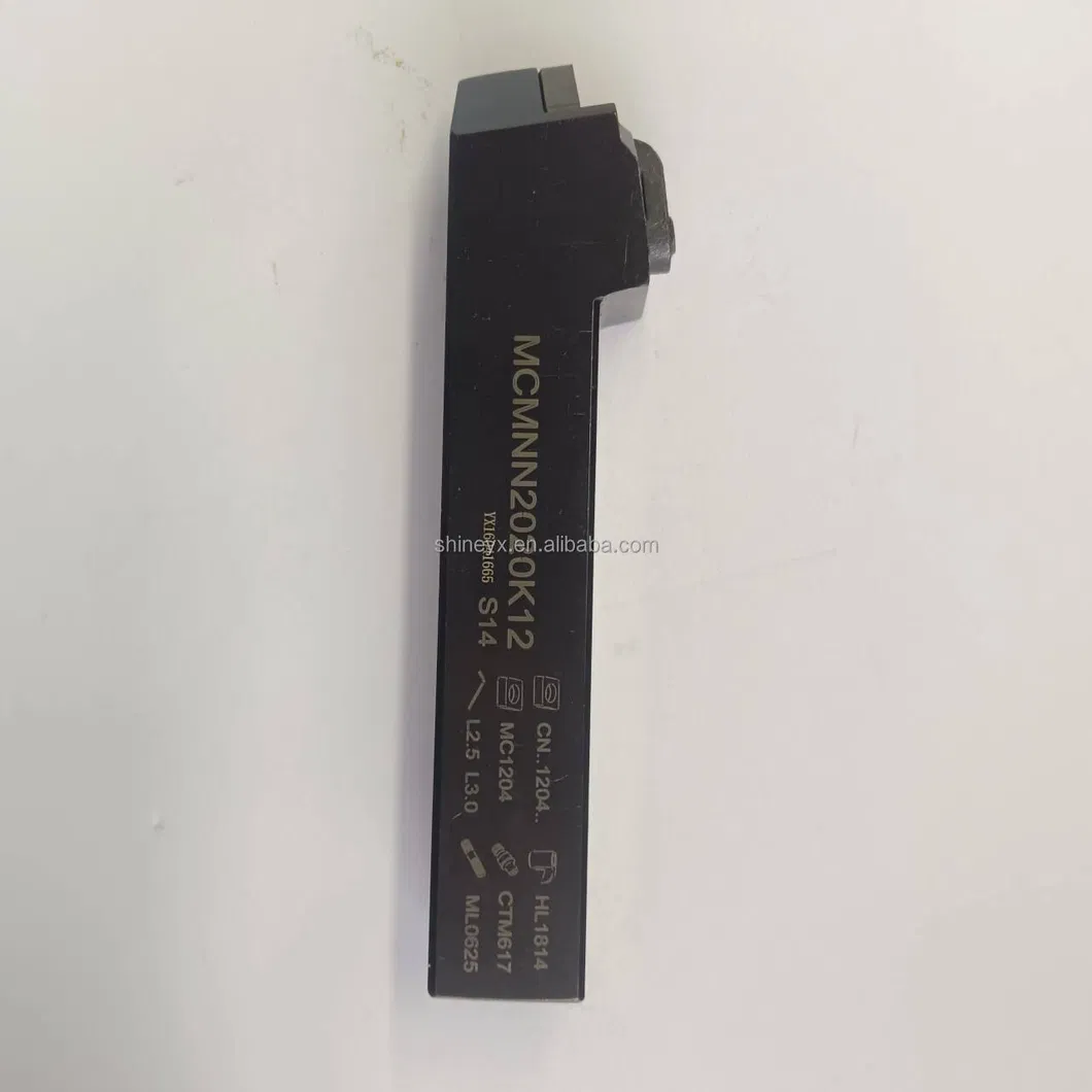 Mcmnn2020K12 Suporte de Ferramenta de Torneamento Externo em Tipo Composto Alta Precisão Placa de Pressão de Diamante para Suporte de Ferramenta CNC