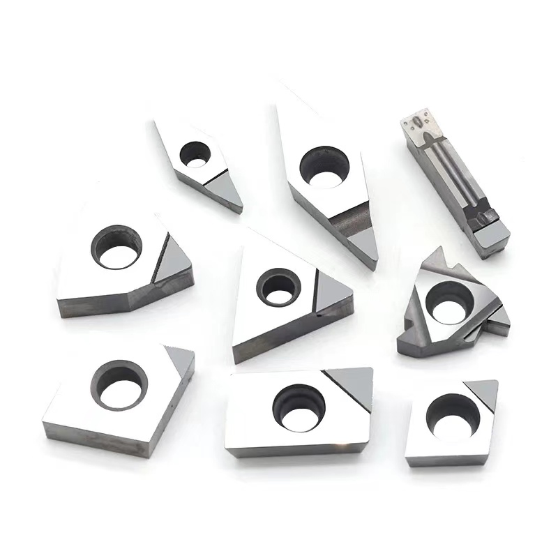 Ferramenta de Máquina CNC Wyk E6 Cortador de Fresagem PCD Sólido Full CBN Inserções de Corte PCBN para Torneamento Duro Inserções de Torneamento CNC Cnmg120408 Inserções Padrão China