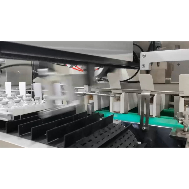 Sistema Automático de Encartonamento Eficiente para Soluções de Caixas Farmacêuticas