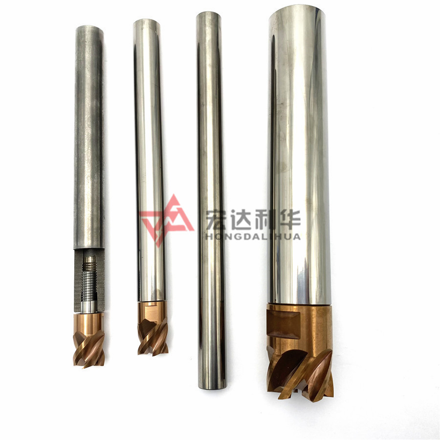 Barra de Perfuração de Carboneto de Tungstênio Antivibração Yg8 Suporte de Ferramenta Antichoque