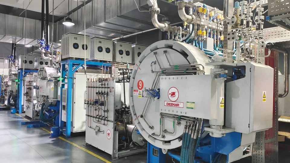 Processo de sinterização de ferramentas de carboneto Dexa Tools